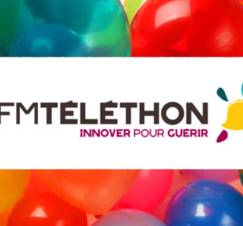 bannière couleur AFM téléthon - Innover pour guérir